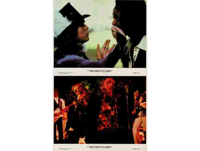 PARTYS OVER, 1979, mini lobby cards, Cindy Williams, Ron Howard