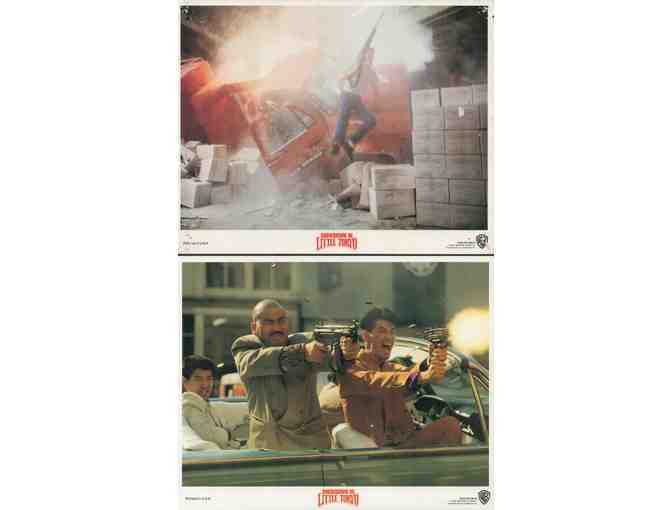 SHOWDOWN IN LITTLE TOKYO, 1991, mini lobby cards, Brandon Lee, Dolph Lundgren