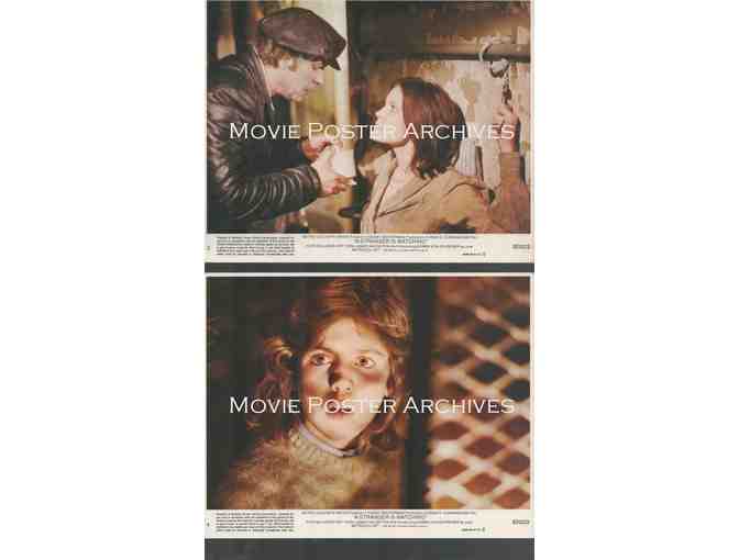 STRANGER IS WATCHING, 1982, mini lobby cards, Kate Mulgrew, Rip Torn