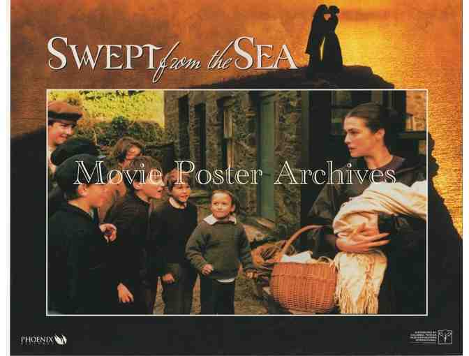 SWEPT FROM THE SEA, 1997, mini lobby cards, Rachel Weisz, Ian McKellen