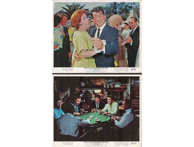 WHOS BEEN SLEEPING IN MY BED, 1963, mini lobby cards, Dean Martin