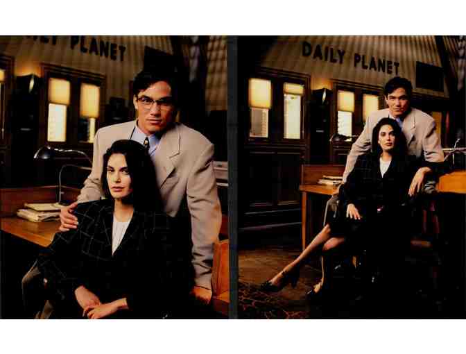 LOIS AND CLARK, photographs, collectors lot, Dean Cain, Teri Hatcher