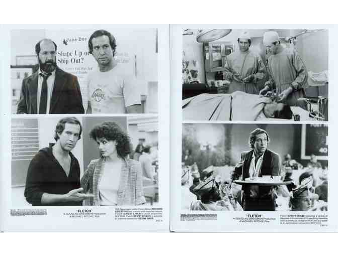 FLETCH, 1985, movie stills, Chevy Chase, Joe Don Baker