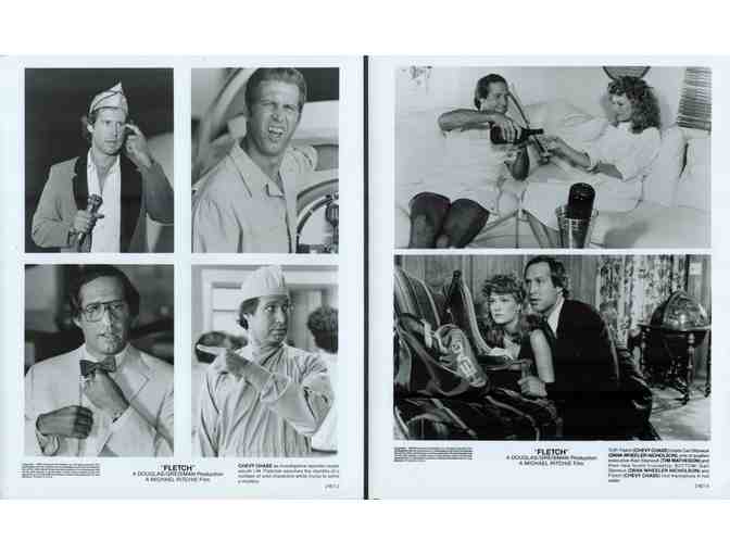 FLETCH, 1985, movie stills, Chevy Chase, Joe Don Baker