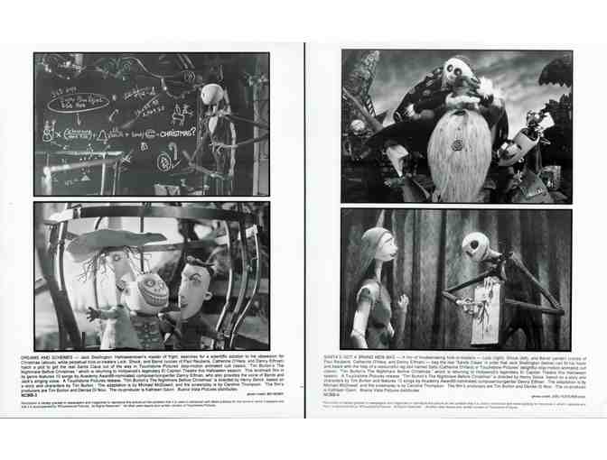 NIGHTMARE BEFORE CHRISTMAS, 1993, stills and photos, animated