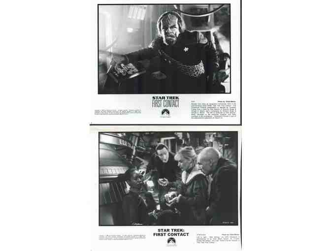 STAR TREK: FIRST CONTACT, 1996, movie stills, Patrick Stewart, Brent Spiner