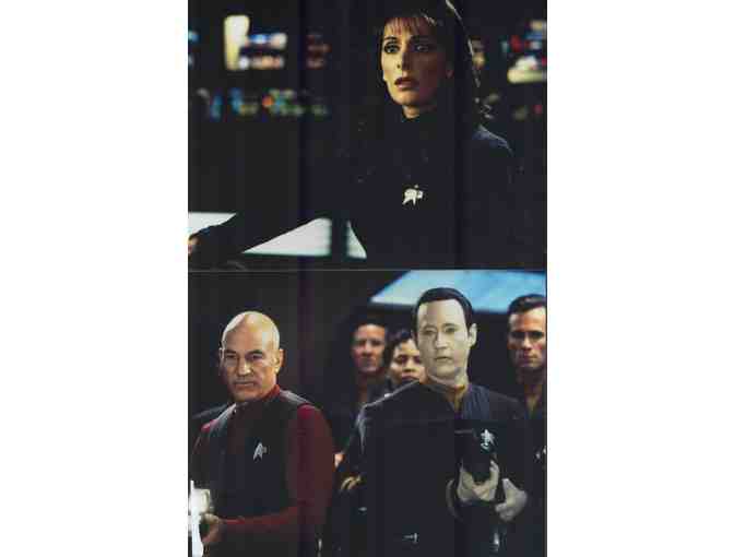 STAR TREK: FIRST CONTACT, 1996, movie stills, Patrick Stewart, Brent Spiner