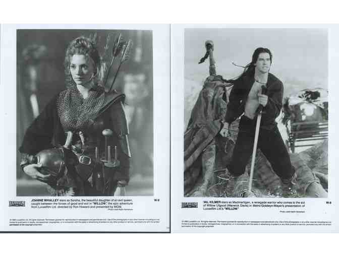 WILLOW, 1988, movie stills, collectors lot, Warwick Davis, Val Kilmer