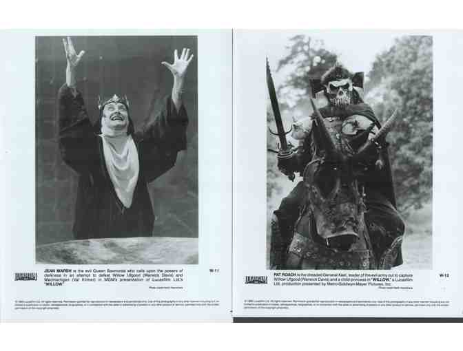 WILLOW, 1988, movie stills, collectors lot, Warwick Davis, Val Kilmer