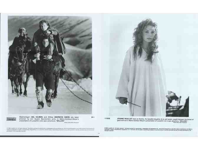 WILLOW, 1988, movie stills, collectors lot, Warwick Davis, Val Kilmer