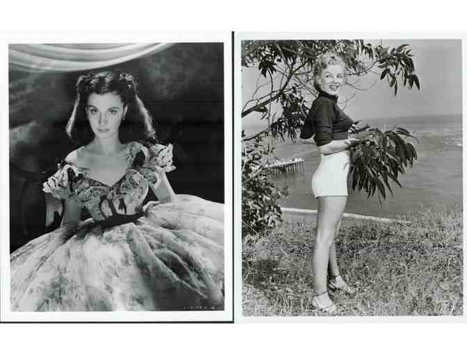 WOMEN CELEBRITY LOT 6, Taylor, Harlow, Hepburn, Monroe, Leigh, etc.