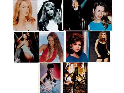 WOMEN CELEBRITY LOT 1, Streisand, Spears, Winslet, Shields, etc.