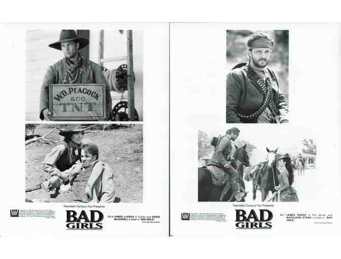 BAD GIRLS, 1994, cards and stills, Drew Barrymore, Madeleine Stowe