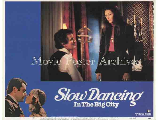 SLOW DANCING IN THE BIG CITY, 1978, lobby card set, Paul Sorvino