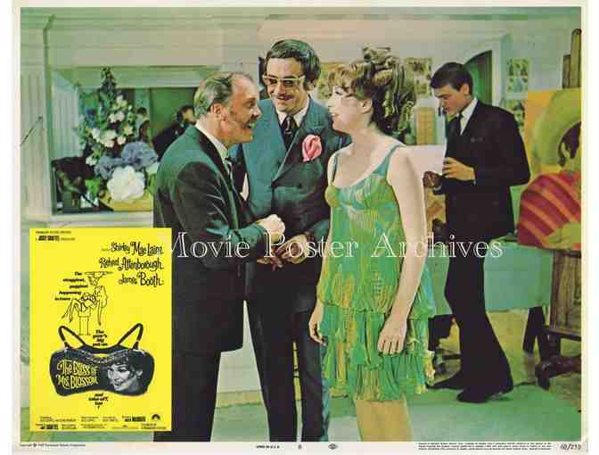 BLISS OF MRS. BLOSSOM, 1968, lobby card set, Shirley MacLaine, James Booth