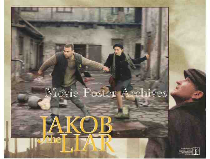 JAKOB THE LIAR, 1999, lobby card set, Robin Williams, Alan Arkin