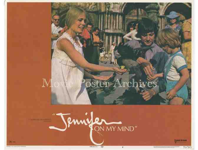 JENNIFER ON MY MIND, 1971, lobby card set, Michael Brandon, Robert De Niro