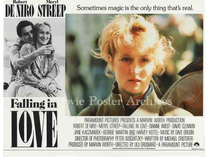 FALLING IN LOVE, 1984, lobby card set, Robert De Niro, Meryl Streep