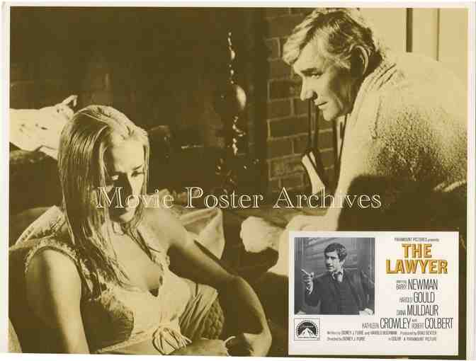 LAWYER, 1970, lobby card set, Barry Newman, Diana Muldaur