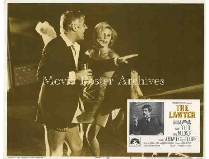 LAWYER, 1970, lobby card set, Barry Newman, Diana Muldaur