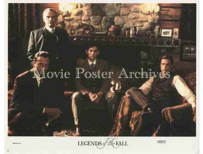 LEGENDS OF THE FALL, 1994, lobby card set, Brad Pitt, Anthony Hopkins