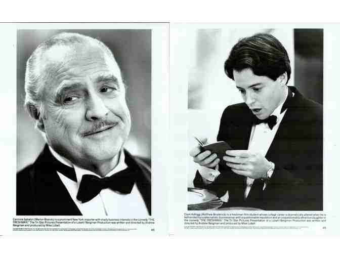 FRESHMAN, 1990, movie stills, Marlon Brando, Matthew Broderick