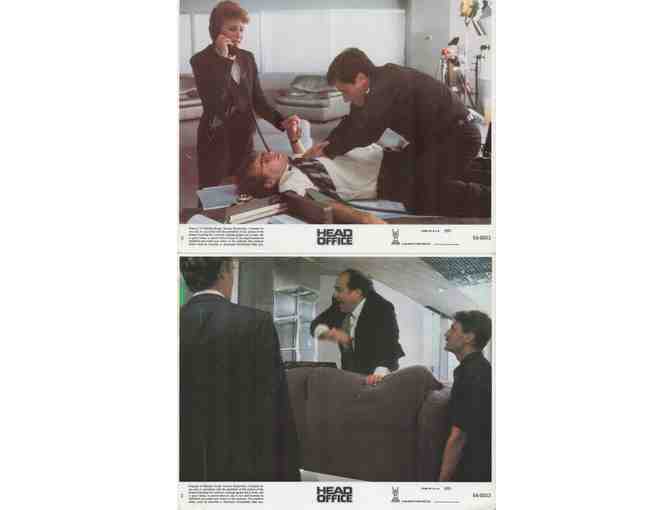 HEAD OFFICE, 1986, mini lobby card set, Rick Moranis, Judge Reinhold