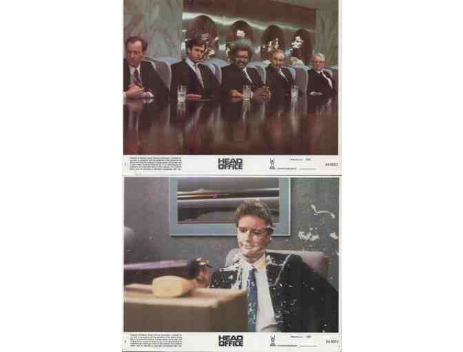HEAD OFFICE, 1986, mini lobby card set, Rick Moranis, Judge Reinhold