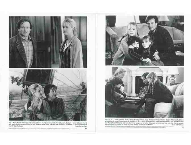JUMANJI, 1995, movie stills, Robin Williams, Kirsten Dunst, Bonnie Hunt