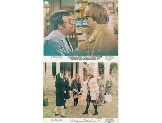 TO FIND A MAN, 1972, mini lobby card set, Lloyd Bridges, Pamela Sue Martin