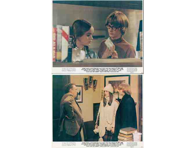 TO FIND A MAN, 1972, mini lobby card set, Lloyd Bridges, Pamela Sue Martin