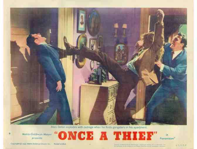 ONCE A THIEF, 1965, lobby card set, Ann-Margret, Alain Delon