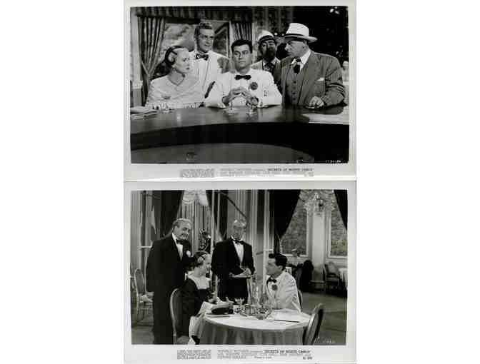 SECRETS OF MONTE CARLO, 1951, movie stills, collectors lot, Warren Douglas