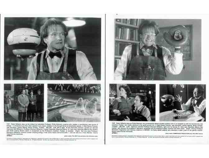 FLUBBER, 1997, movie stills, Robin Williams, Marcia Gay Harden