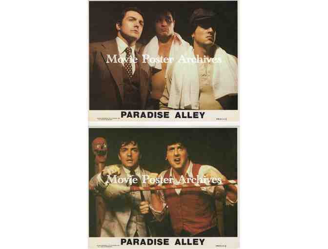 PARADISE ALLEY, 1978, mini lobby card set, Sylvester Stallone, Anne Archer