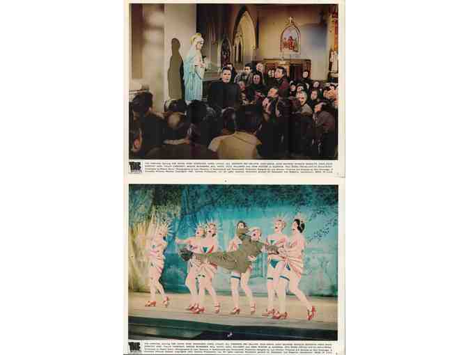 CARDINAL, 1963, mini lobby cards, Romy Schneider, John Saxon