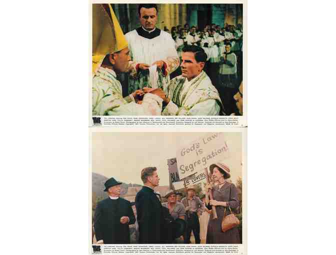 CARDINAL, 1963, mini lobby cards, Romy Schneider, John Saxon