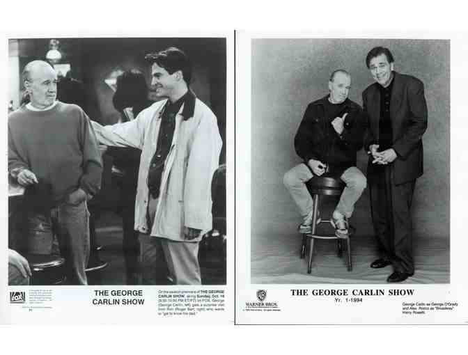 GEORGE CARLIN SHOW, 1994-1995, 8x10 tv stills, George Carlin, Alex Rocco