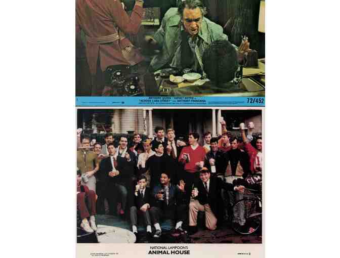MINI LOBBY CARDS MISC LOT 1, 10 DIFFERENT TITLES 1960s to 1990s