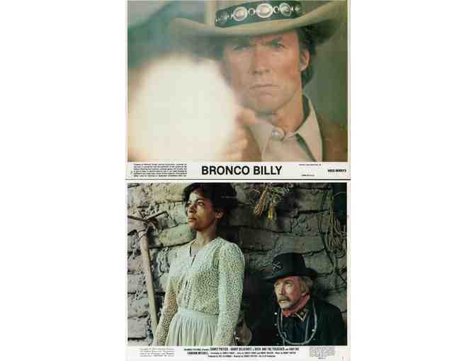 MINI LOBBY CARDS MISC LOT 2, 10 DIFFERENT TITLES 1950s to 1990s
