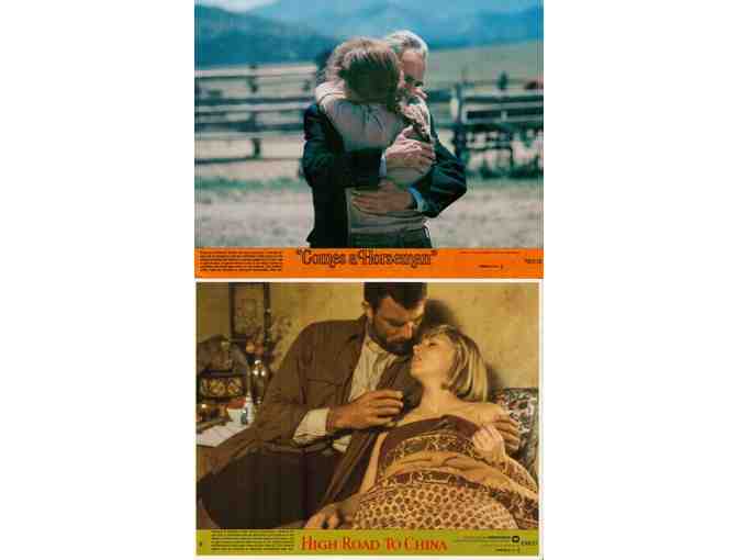 MINI LOBBY CARDS MISC LOT 3, 10 DIFFERENT TITLES 1960s to 1990s