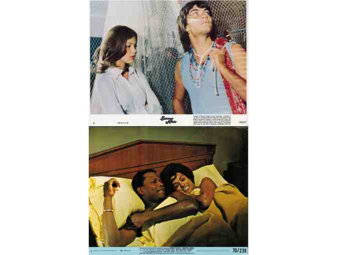 MINI LOBBY CARDS MISC LOT 9, 10 DIFFERENT TITLES 1960s to 1990s