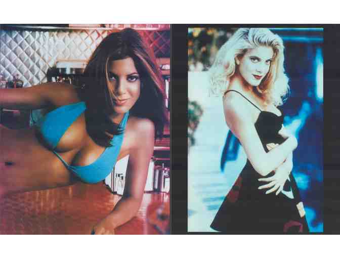 TORI SPELLING, group of classic celebrity portraits, stills or photos