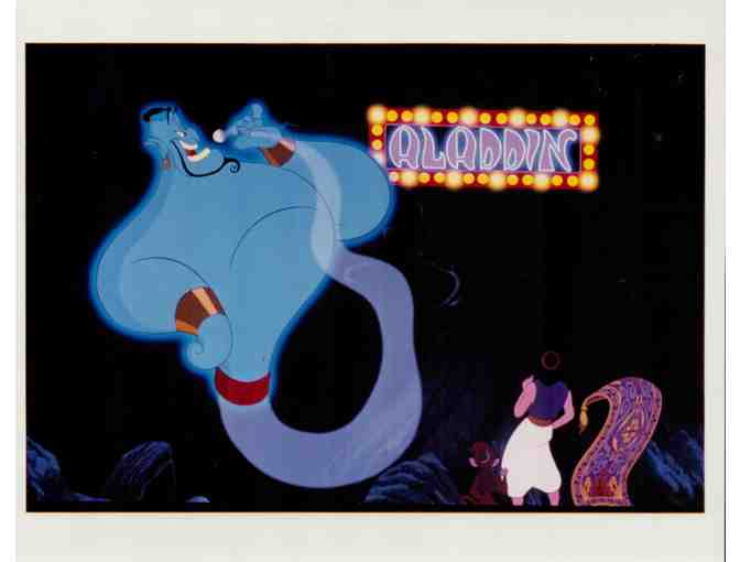 ALADDIN, 1992, color photographs, Walt Disney animation
