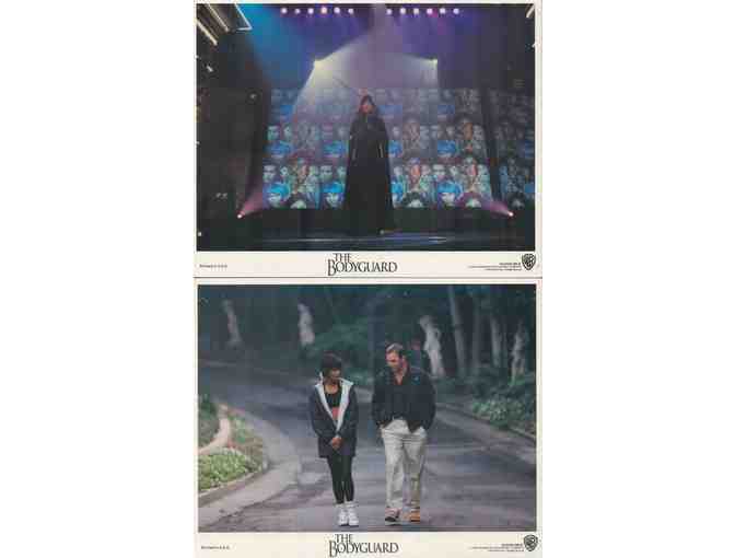 BODYGUARD, 1992, cards and stills, Kevin Costner, Whitney Houston
