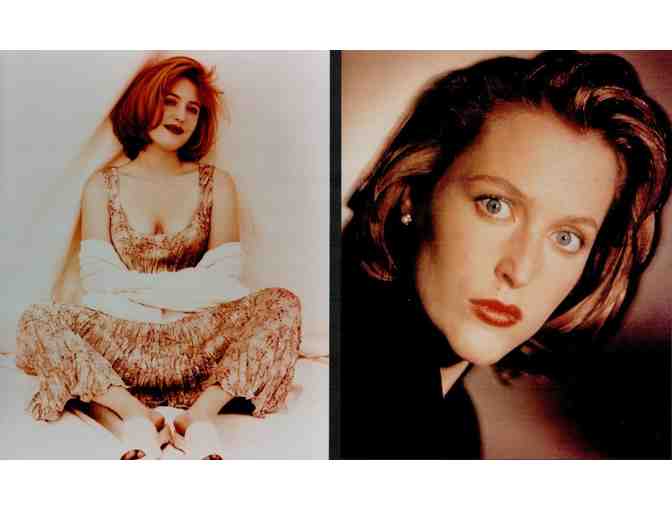 Gillian Anderson, group of classic celebrity portraits, stills or photos