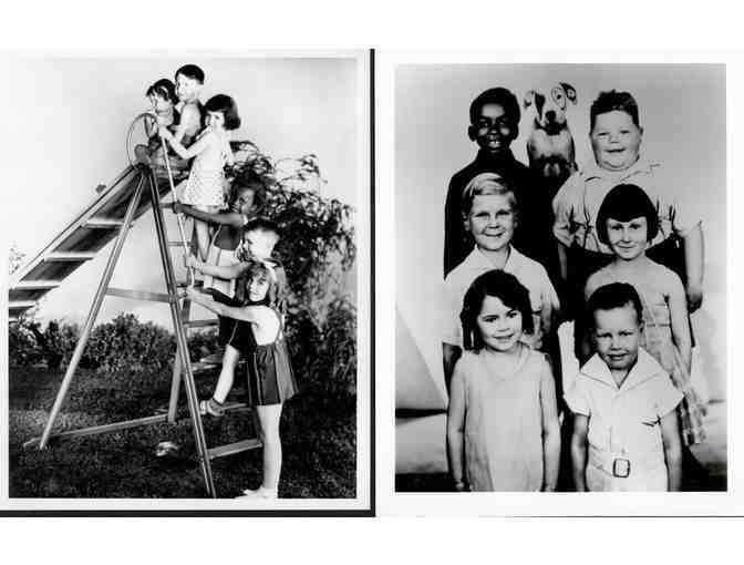 OUR GANG/LITTLE RASCALS, group of classic celebrity portraits, stills or photos