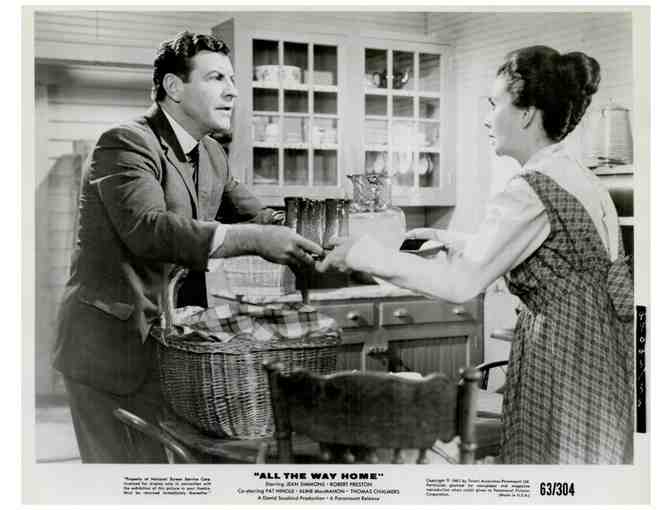 ALL THE WAY HOME, 1963, movie stills, collectors lot, Jean Simmons, Robert Preston