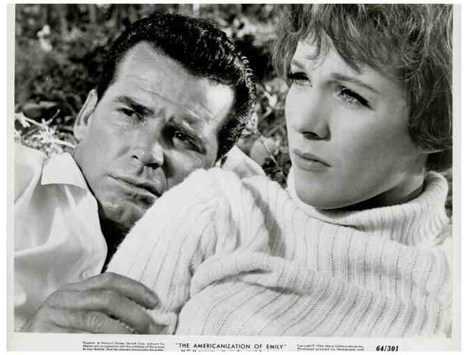 AMERICANIZATION OF EMILY, 1964, movie stills, James Garner, Julie Andrews