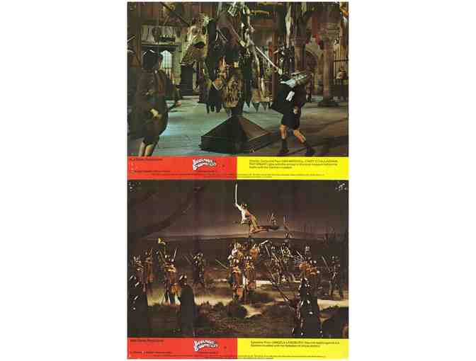 BEDKNOBS AND BROOMSTICKS, 1971, British Front of House cards, Disney